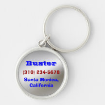 Haustier Identifikations-Umbau Keychain Schlüsselband