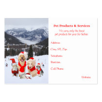 Haustier-Produkte u. Service-SaisonVisitenkarten visitenkarten