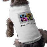 Haustier-T-Shirts - Java-Sucht-Pop-Kunst Hundekleidung