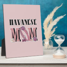 Havanese MAMMA Fotoplatte