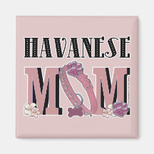 Havanese MAMMA Kühlschrankmagnete