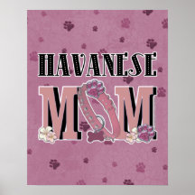 Havanese MAMMA Posterdrucke