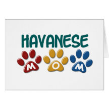 HAVANESE Mamma-Tatzen-Druck 1 Karten