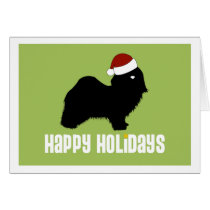 Havanese Weihnachtsmannmütze karten