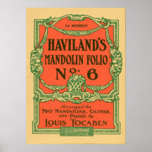 Havilands Folio No.6 - 1909 Posterdrucke