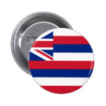Hawaii-Flagge Anstecknadelbuttons