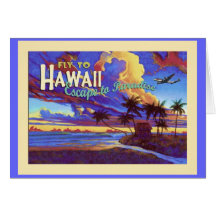 Hawaii Grußkarten