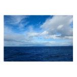 Hawaii-Ozeanwolken poster
