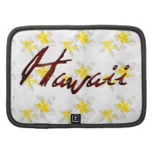 Hawaii Plumeria Flowers Planners
