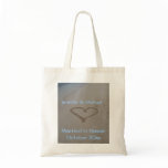 Hawaiian Wedding Heart in Sand taschen