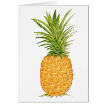 Hawaiische Ananas Karte