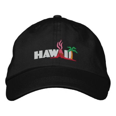 Hawaiische Flitterwochen gestickte Kappe Bestickte Baseballcaps