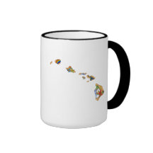Hawaiische Insel-Ketten-Becher Tasse