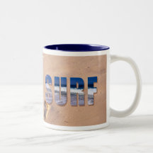 Hawaiischer "Nalu-Brandung" (Brandung) Becher Tassen