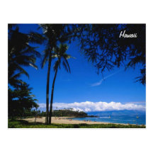 Hawaiischer Strand Postkarten