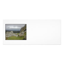 Haytor. Felsen in Devon England. Auf Weiß Personalisierte Einladungen