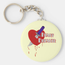 Heartbreakerdolch in der Herzgraphik schlüsselanhänger