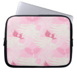 Heartwings Tarnung (Rosa/Beige) Laptop Sleeve Schutzhüllen