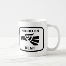 Hecho en Kent personalizado Gewohnheit personalisi Haferl