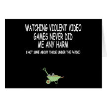 Heftiger Videogamer Grußkarte