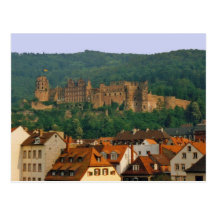 Heidelberg-Schloss-Postkarte