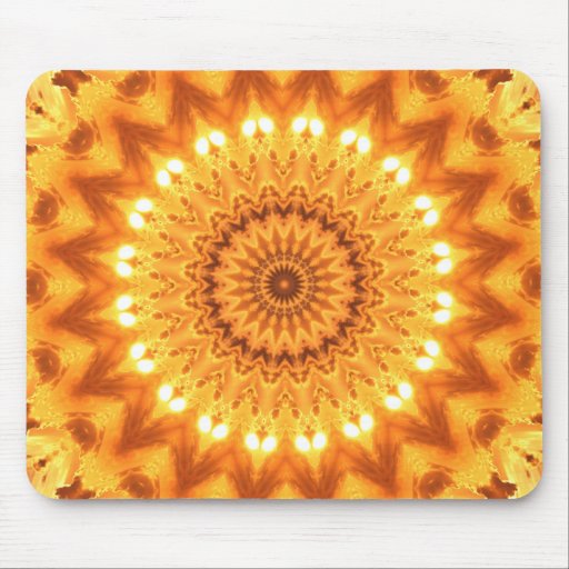 Heilende Energie-sonnige Mandala Mousepad