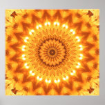 Heilendes Energie-Mandala-Plakat