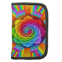 Heilendes Lotos-Rickshaw-Folio Planer
