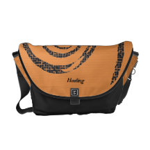 Heilendes Reiki: Mandarine-Bote-Tasche Kurier Tasche
