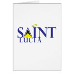 HEILIGE LUCIA-GRUSS-KARTE