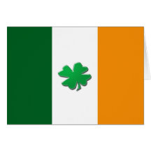 Heiligen Patrick Shamrock Karten