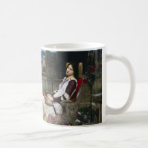 Heiliges Cecilia Serenaded durch Engel mit Violine Tasse