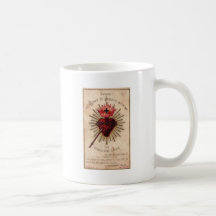 Heiliges Herz Kaffee Tasse
