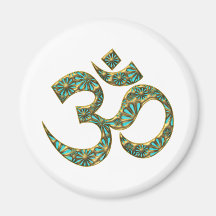 Heiliges OM (AUM -ICH BIN) - Spirituelles Symbol Magnete