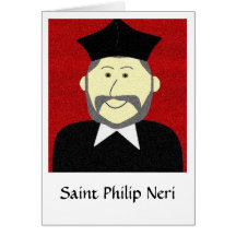 Heiliges Philip Neri Grußkarte