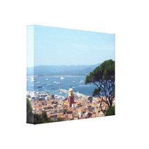 Heiliges tropez Leinwand Gespannte Galerie Drucke