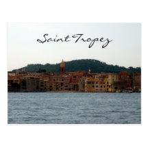 Heiliges tropez Wasser Postkarten