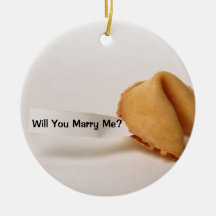 Heiraten Sie mich Weihnachtsornament