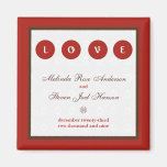 Heiraten Sie Save the Date Magneten