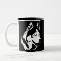 Heisere Becher-Kaffeetasse-coole sibirischer Schli