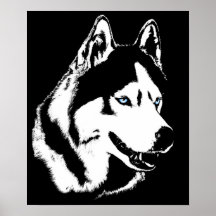 Heisere Kunst-Druck-Schlitten-Hundekunst-Plakat-Sc