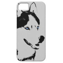 Heiseres IPhone 5 Fall-sibirischer Huskymalamute-G iPhone 5 Hülle