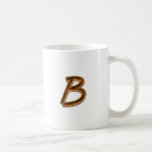 Heiße Choco Monogramm-Becher Kaffee Tasse