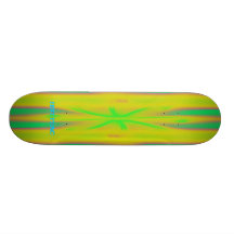 Heiße Frac Entwürfe durch Leslie Harlow - YellowSt Personalisiertes Skateboard