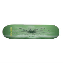 Heißer Frac entwirft durch Leslie Harlow… MossGree Personalisiertes Skateboard