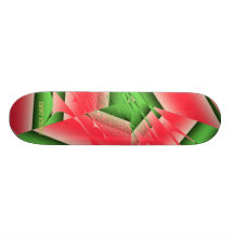 Heißer Frac entwirft durch Wassermelone Leslie Har Bedruckte Skateboarddecks