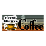 Heißer Kaffee poster