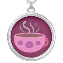 Heißer Tasse Kaffee Schmuck