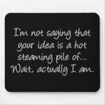 Heißer und dampfiger Standard Mousepads