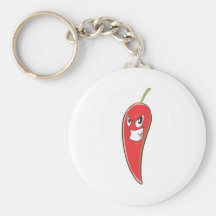 Heißer und würziger roter Chili-Pfeffer Schlüsselband